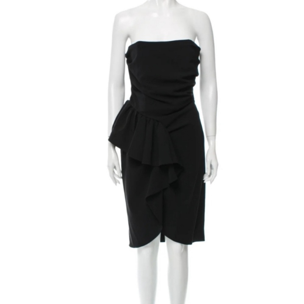 Moschino Strapless Wrap Mini Dress - Picture 1 of 4